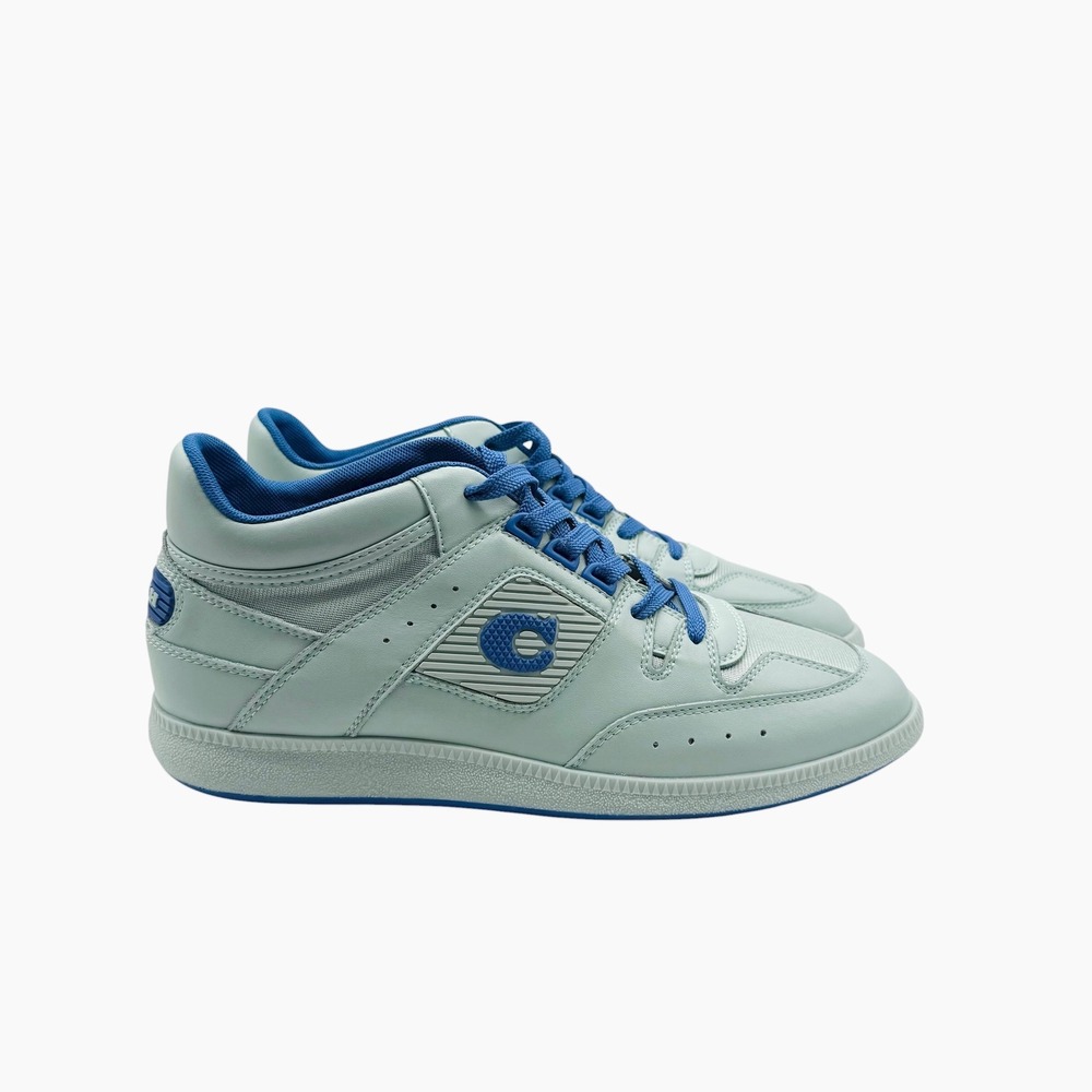 Coach Citysole Mid-Top sneaker in the "Blue Fin" Men's Size 9.5